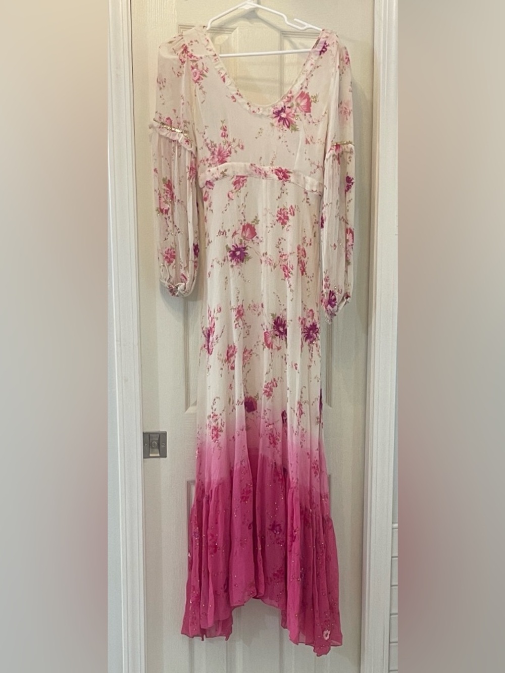 LoveShackFancy $995 NWT Silk Dress